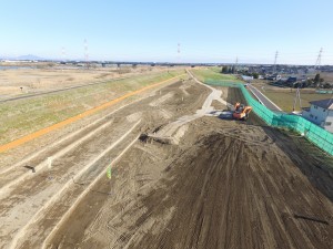 盛土場（上流部）
