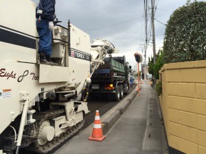 市道舗装工事6