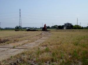 農地改良工事（春日部市内）　進捗状況