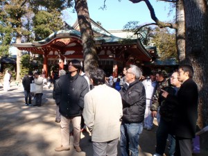 職員の目線の先は勿論「安全第一」です