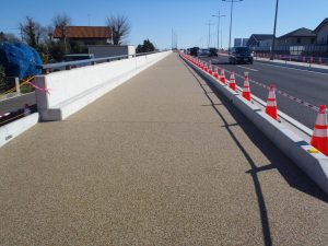 舗装工事　5030街路整備工事（吉川橋舗装工その2）　埼玉県越谷市他