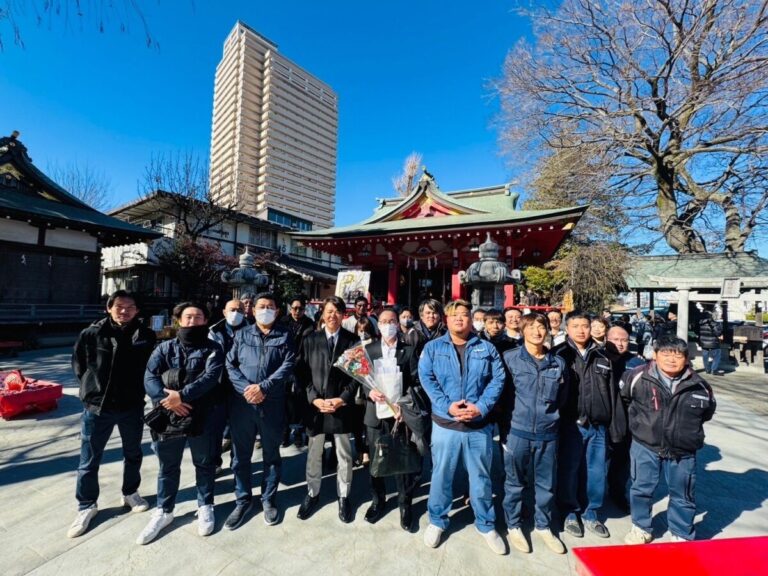 新年祈祷（香取神社）