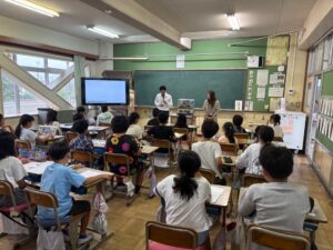 出前授業を行いました。
