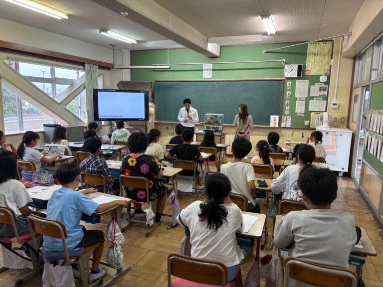 出前授業を行いました。